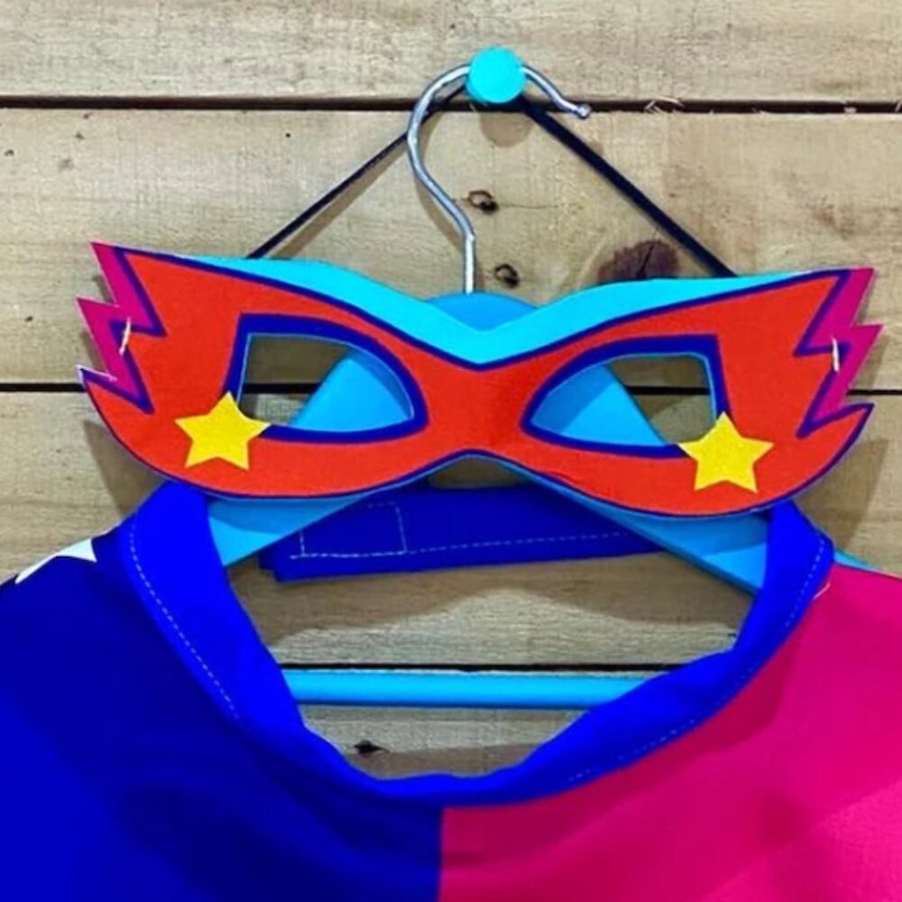 NWT Superhero Halloween Mask (Handmade!)